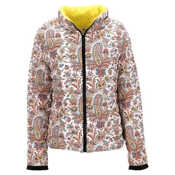 Etro Jackets & Blazers - Etro Paisley-Print Down Puffer Jacket in Multicolor Polyester